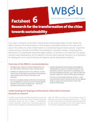 Factsheet 6: Research for the transformation of the cities towards sustainability