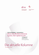 Warum der öffentliche Dienst ein Agenda-2030-Update braucht