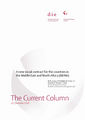 A new social contract for the countries in the Middle East and North Africa (MENA)