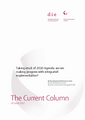 Taking stock of 2030 Agenda: are we making progress with integrated implementation?