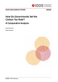 How do governments set the carbon tax rate? A comparative analysis 