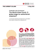 The World Urban Forum: A global stage for authoritarian urbanism?