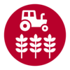 Icon: Landwirtschaft, INTERFACES - Unterstützung von Entwicklungspfaden für ein nachhaltiges Landmanagement in Afrika