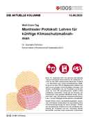 Montrealer Protokoll: Lehren für künftige Klimaschutzmaßnahmen