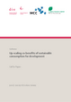 Cover: Call for Papers, Conference: Up-scaling co-benefits of sustainableconsumption for development, 13-14 June 2022 Bonn