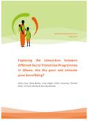Exploring the interaction between different social protection programs in Ghana: are the poor and extreme poor benefitting?