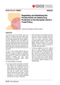 Regulating and mobilising the private sector for democracy protection in the European Union’s trade policy