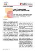 Youth perspectives and engagement on sustainability
