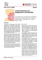 Youth perspectives and engagement on sustainability