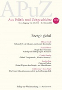 Das Pariser Klimaabkommen und die globale Energiepolitik