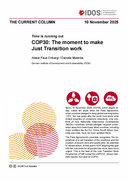 COP30: The moment to make Just Transition work