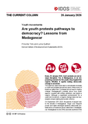 Are youth protests pathways to democracy? Lessons from Madagascar