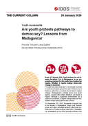 Are youth protests pathways to democracy? Lessons from Madagascar