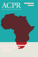 Gendered subjectivities:the nexus between femininity and peacebuilding in Zimbabwe
