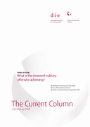 What is the renewed military offensive achieving?