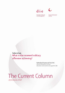 What is the renewed military offensive achieving?