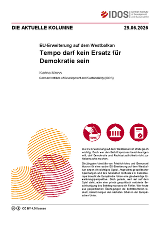 Cover: Die aktuelle Kolumne vom 29.06.2026
