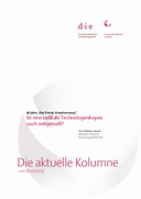 Ist eine radikale Technologieskepsis noch zeitgemäß?