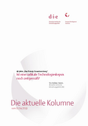 Ist eine radikale Technologieskepsis noch zeitgemäß?