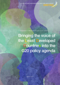 How can the G20 support innovative: mechanisms to mobilise financial resources for LDCs in a post-pandemic world?