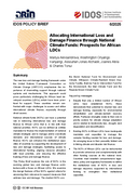 Allocating international loss and damage finance through national climate funds: prospects for African LDCs