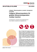 Harnessing Indigenous Knowledge Systems for Global Knowledge Cooperation