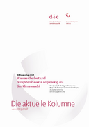Wassersicherheit und ökosystembasierte Anpassung an den Klimawandel