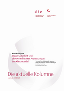 Wassersicherheit und ökosystembasierte Anpassung an den Klimawandel