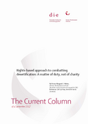 Rights-based approach to combatting desertification: A matter of duty, not of charity