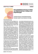 Gesundheitsfinanzierung in Zeiten von Mehrfachkrisen: Analyse und Empfehlungen 