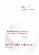 Globale Kommission fordert Sofortmaßnahmen zur Klimaanpassung