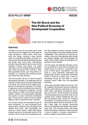 The oil shock and the new political economy of development cooperation