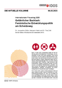 Gefährlicher Backlash: Feministische Entwicklungspolitik am Scheideweg