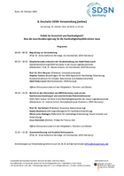 Cover: 8. Deutsche SDSN Versammlung „Politik für Fortschritt und Nachhaltigkeit? Was die neue Bundesregierung für die Nachhaltigkeitspolitik leisten muss“