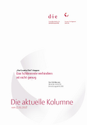 Das Schlimmste verhindern ist nicht genug