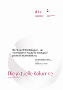 Pflicht, nicht Wohltätigkeit – ein rechtebasierter Ansatz für den Kampf gegen die Wüstenbildung