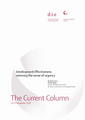 Development Effectiveness: restoring the sense of urgency