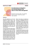 From exclusion to integration: how informal workers can improve urban waste management