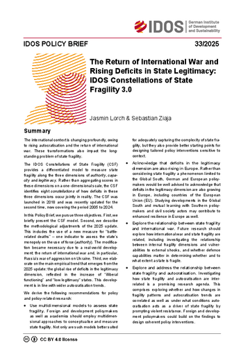 IDOS Policy Brief cover