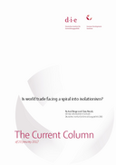 Is world trade facing a spiral into isolationism?