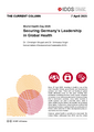 Securing Germany’s Leadership in Global Health