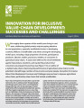 Guides for value chain development: a comparative review