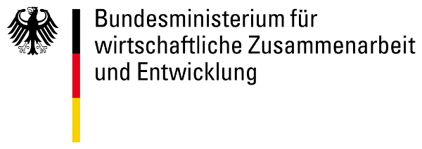 Logo: Bundesministerium für wirtschaftliche Zusammenarbeit und Entwicklung (BMZ).