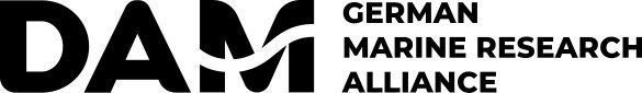 Logo: German marine research alliance (DAM)