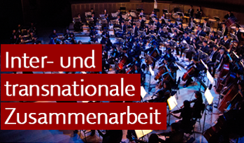 Photo: Orchester von oben, Symbolbild, Forschungsprogramm "Inter- und transnationale Zusammenarbeit"