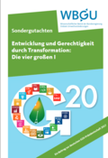 Cover: WBGU Sondergutachten 2016