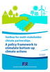 Toolbox for multi-stakeholder climate partnerships: a policy framework to stimulate bottom-up climate actions - Study
