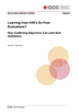 Learning from KfW’s ex-post evaluations? How conflicting objectives can limit their usefulness