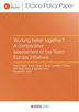 Working better together? A comparative assessment of five Team Europe Initiatives