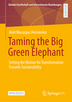 Taming the big green elephant. Setting the motion for transformation towards sustainability